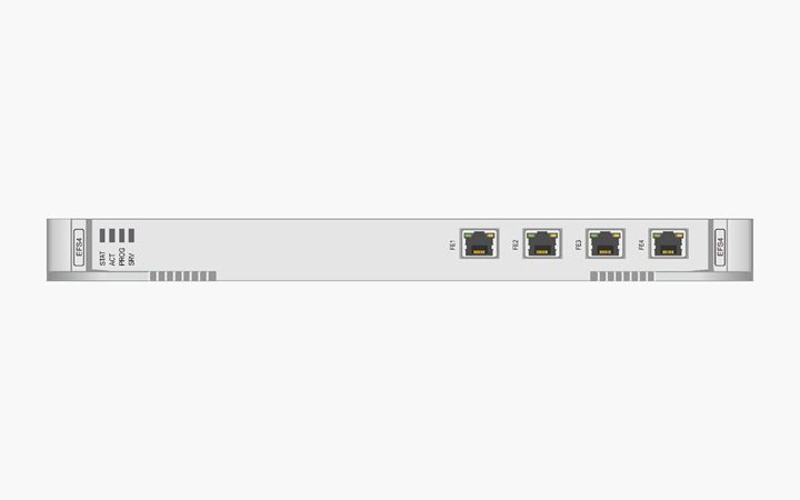 EFS4 4路帶交換功能以太網板