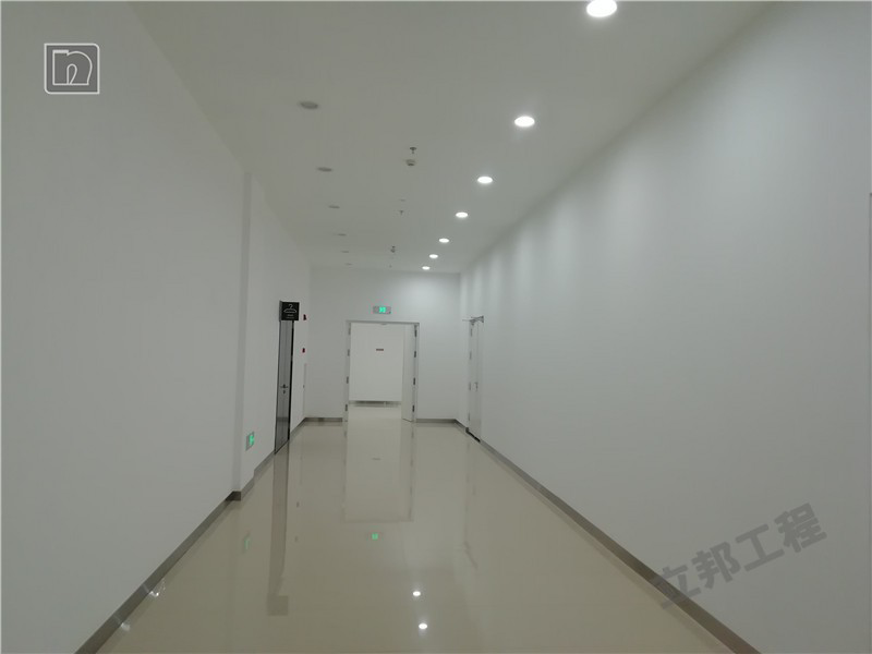 北京利星行（奔馳）綜合樓內(nèi)部采用立邦無機(jī)防火涂料涂裝后墻面效果.png